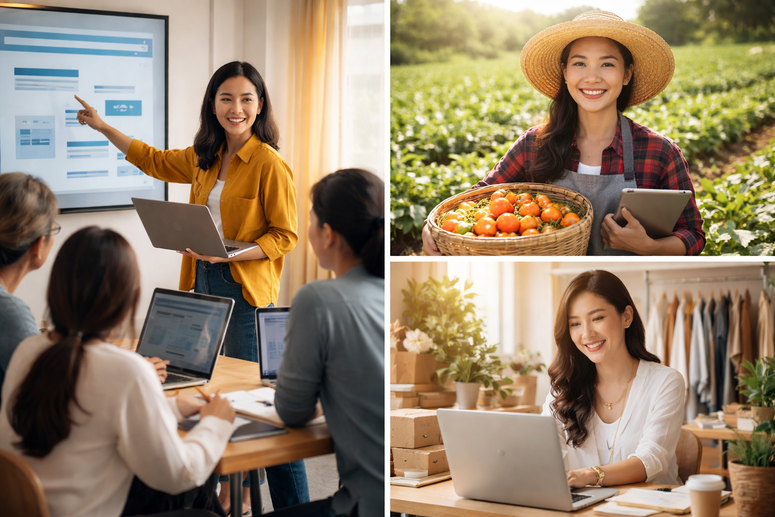 Success stories of women empowered by AI